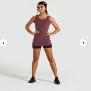 Gymshark Dreamy Vest- Berry Red